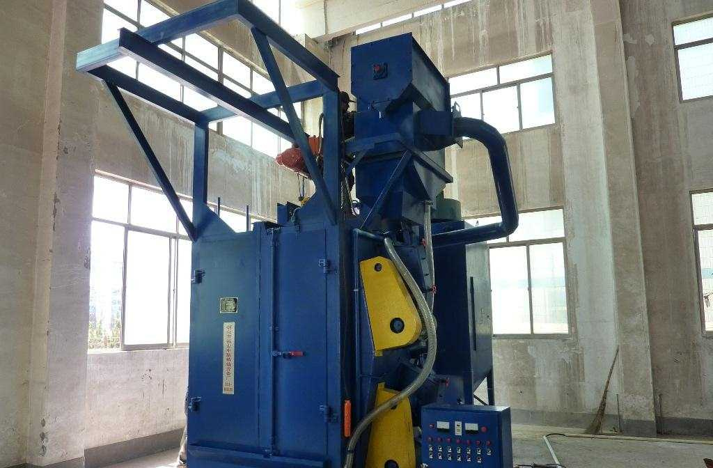 Double Hook Type Airless Shot Blast Cleaning Machine