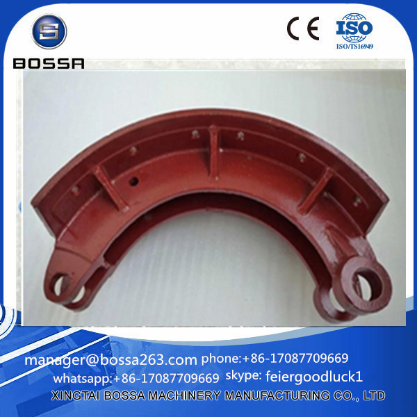 Customerized Iron Aluminium Parts Brake Shoe