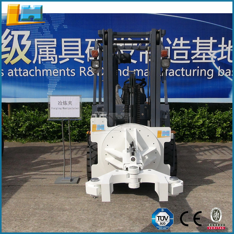 Handling Forgings and Castings Forklift Parts Forging Manipulator / Smelting Clamp