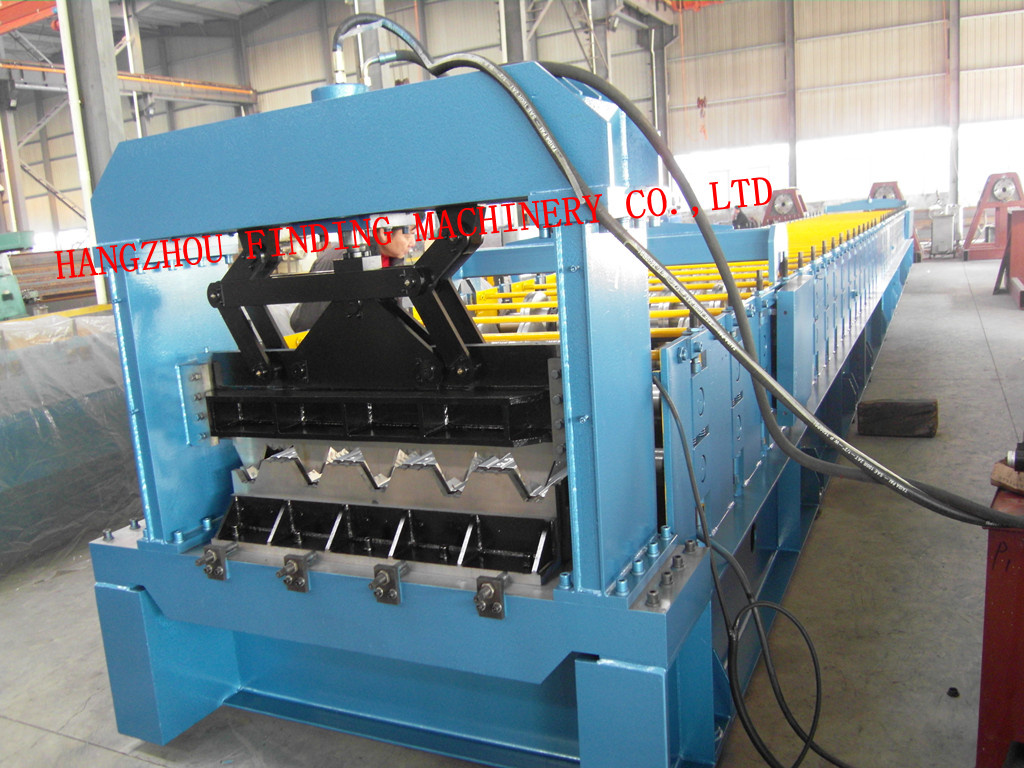 858 Mm Galvanized Floor Roll Forming Machine CE (FDYX87-292-858)