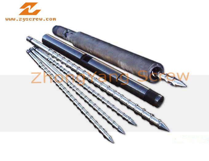 Injection Screw Barrel Injection Molding Screw Cylinder Plastic Machinery Spare Parts