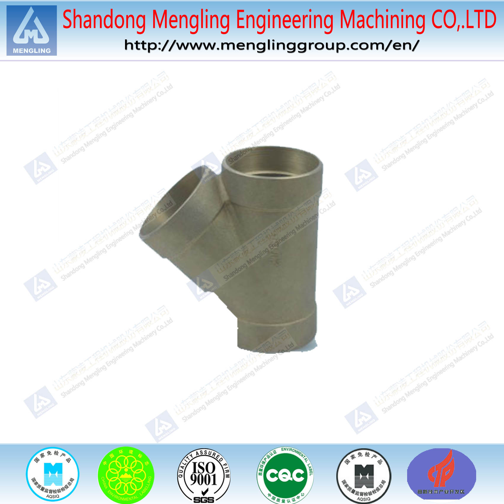 Ductile Iron Casting Duyar Valve Body Parts