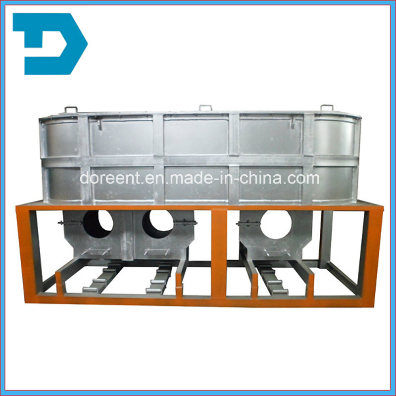 Electric Melting Furnace with Core for Upward Continuous Casting System for Copper