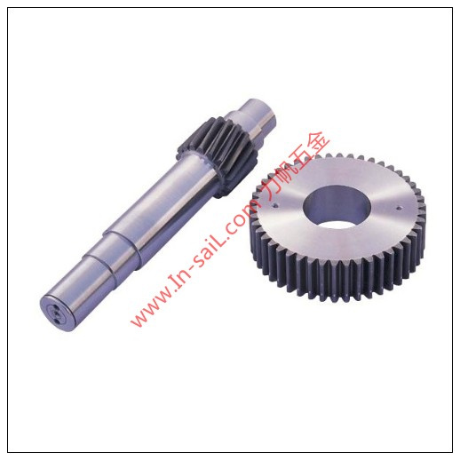 Custom Machining Stainless Steel Spur Gear Shaft