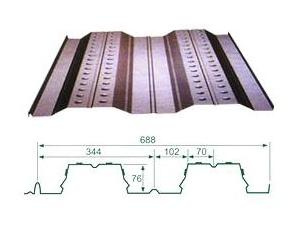 Decking Floor Forming Machine (JJ75-200-688)