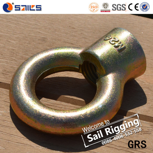 Carbon Steel JIS B1169 Forged Eye Nut Lifting Rigging