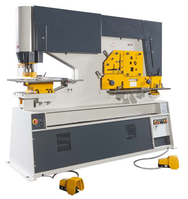 Hydraulic Ironworker for Punching, Cutting, Bending and Notching