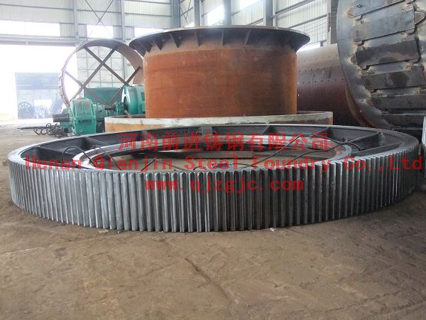 Large Modulus Girth Gear for Rotaty Kiln