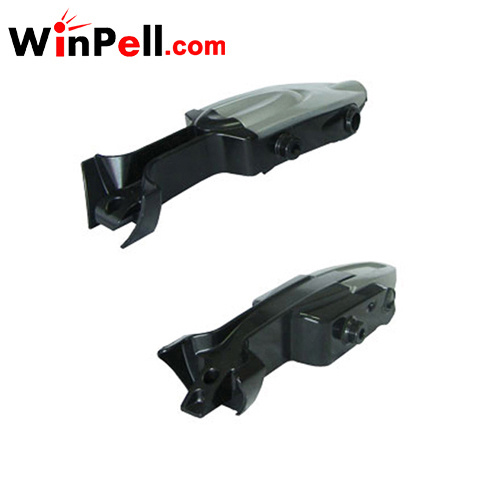 Black Power Coating OEM Zinc Die Casting Parts