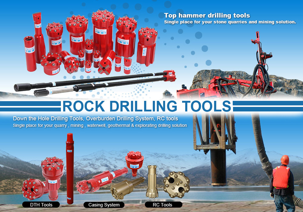 T51 127mm Thread Button Drill Bits