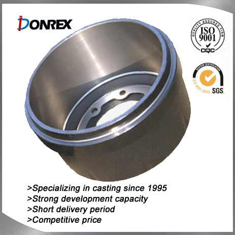 Auto Brake Drum with Polishing Surface