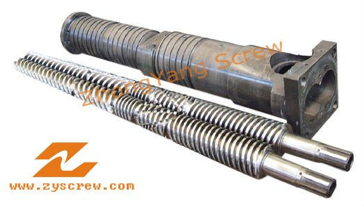 Conical Twin Screw Barrel Kmd55 Screw Barrel Cm55 Cm80