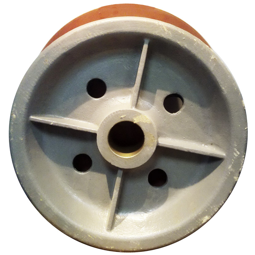 High Quality Casting Steel Crane Trolley Rail Mining Wheel