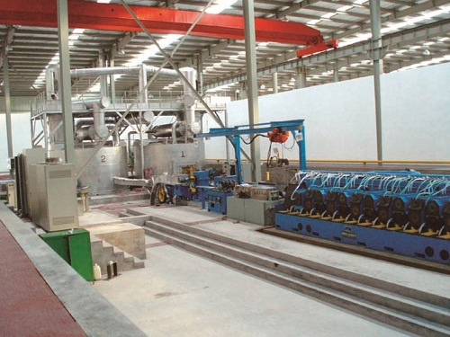 Aluminum Alloy Rod Continuous Casting and Rolling Line