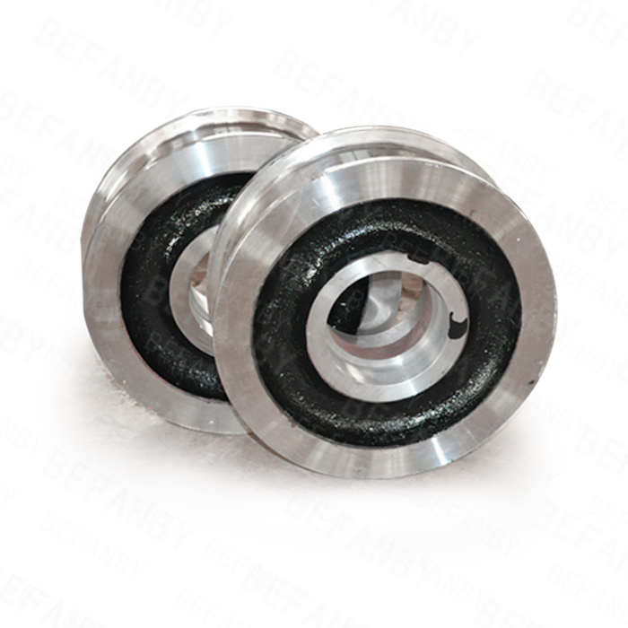 500mm Alloy Rail Wheel for Wagon