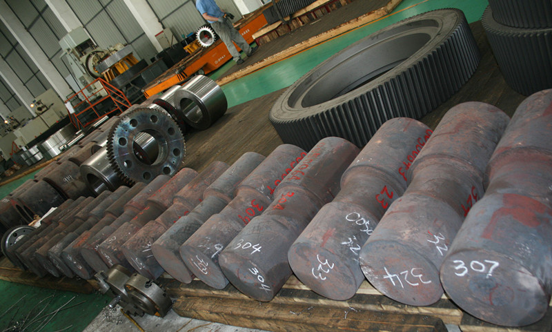 Alloy-Steel Forging Metallurgy Pinion Shaft