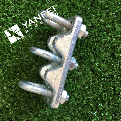 Galvanized Triple Wire Rope Clips