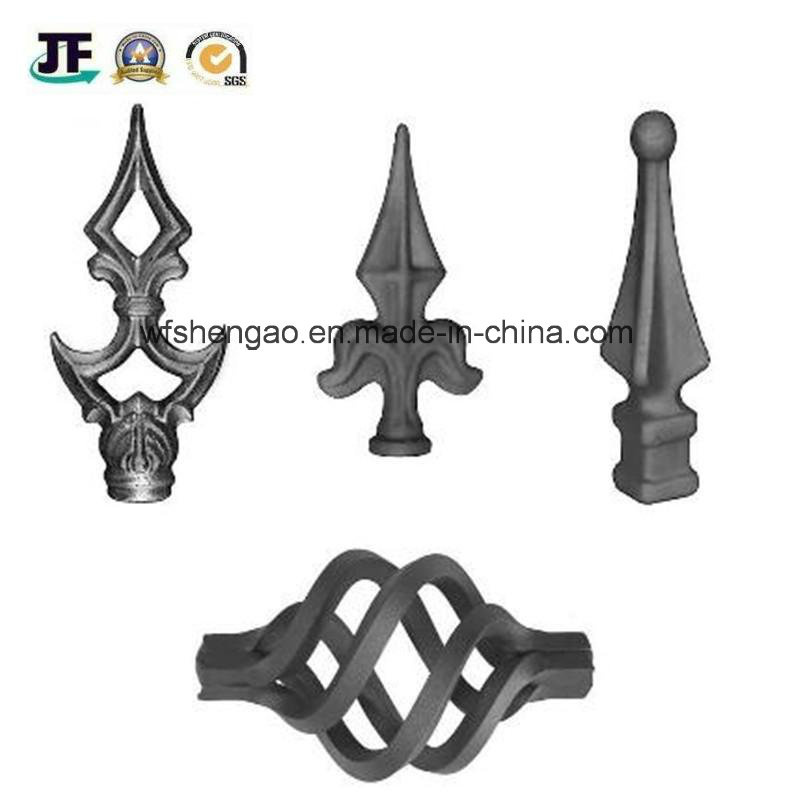 OEM Fashion Cast Wrought Iron Fence Casting