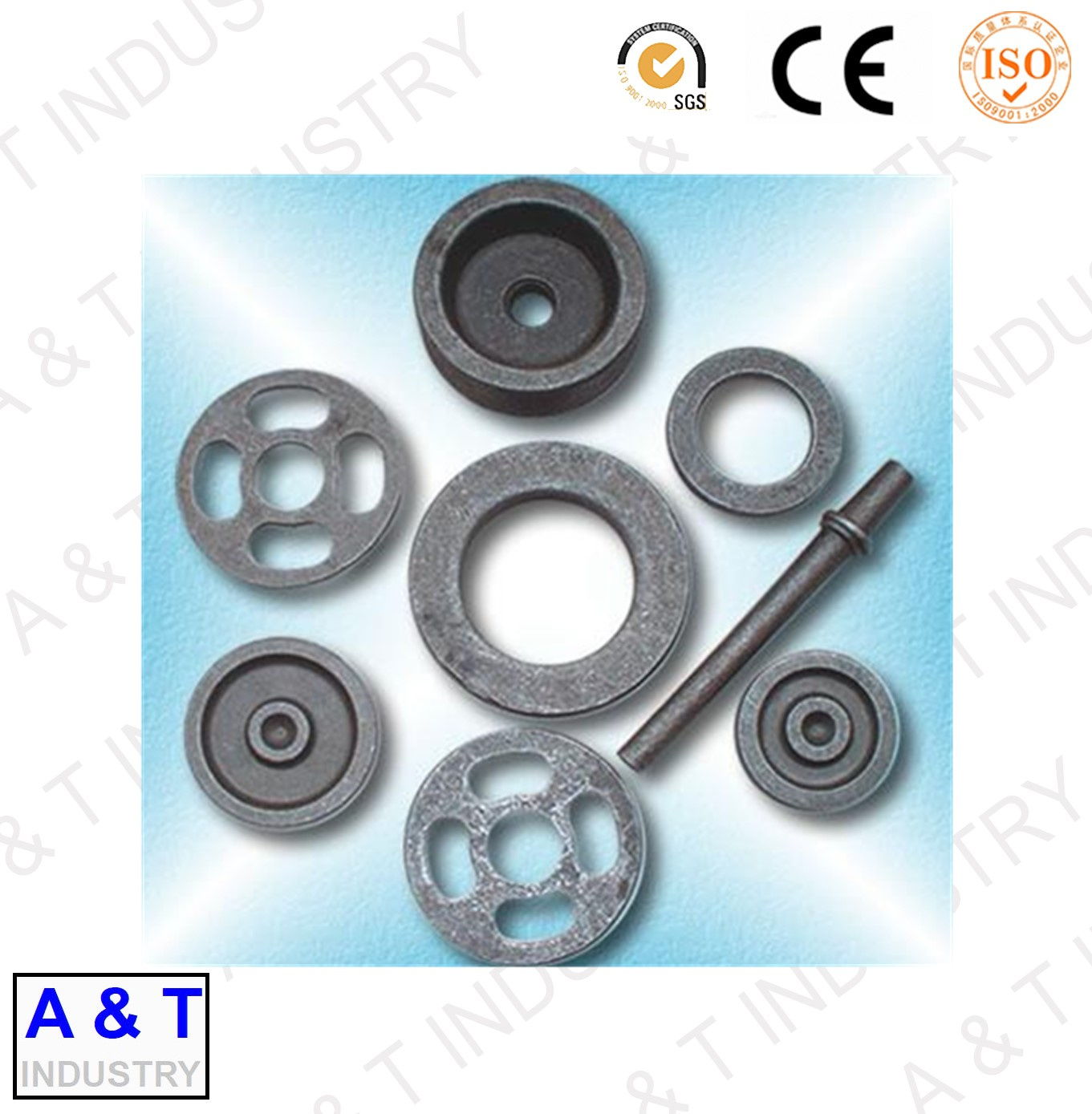 China Factory Customized Titanium Forging Parts, Titanium Cold Forging Parts