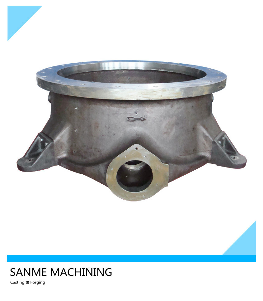 Large & Heavy Steel Casting CNC Machining Part for Shell