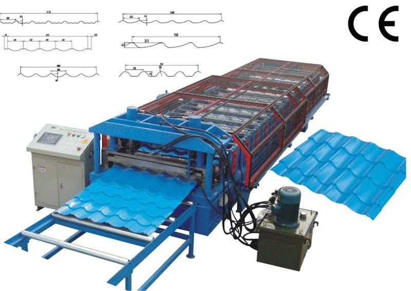 Metal Tile Forming Machine