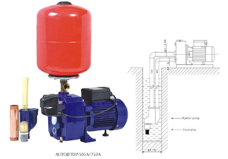 Autojetdp-255A/370A Series Automatic Self-Priming Deep Well Pump