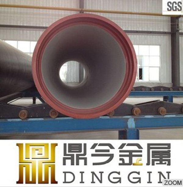 Big Diameter Centrifugal Casting Ductile Iron Pipe K9