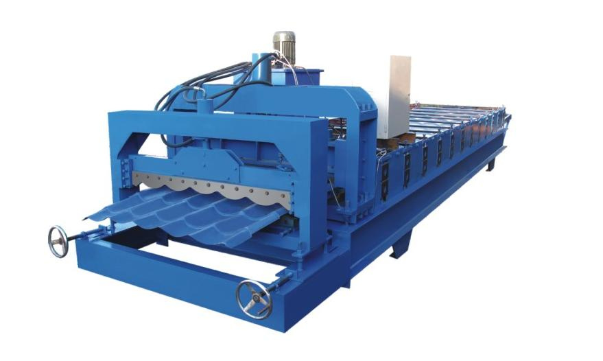 Bias Glazed Tile Roll Forming Machine (XS-1100Arc)