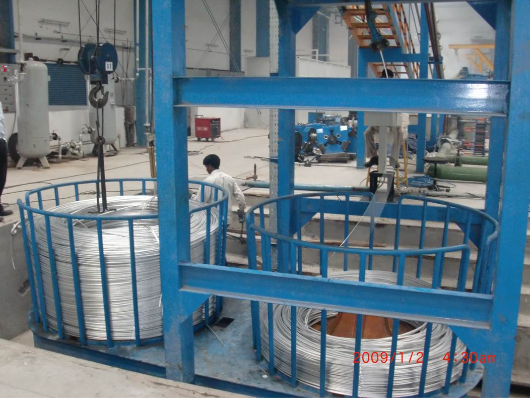 Sh2500/9.5-255/ 14 Aluminum (Alloy) Rod Continuous Casting and Rolling Line