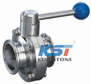 Sanitary Clamped Butterfly Valve