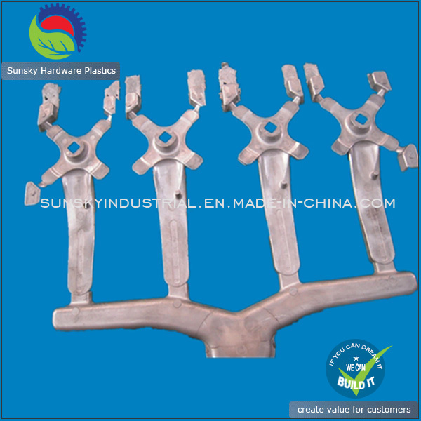 High Precision Aluminium Casting with Handle Bar Raw Finishing (DC26010)