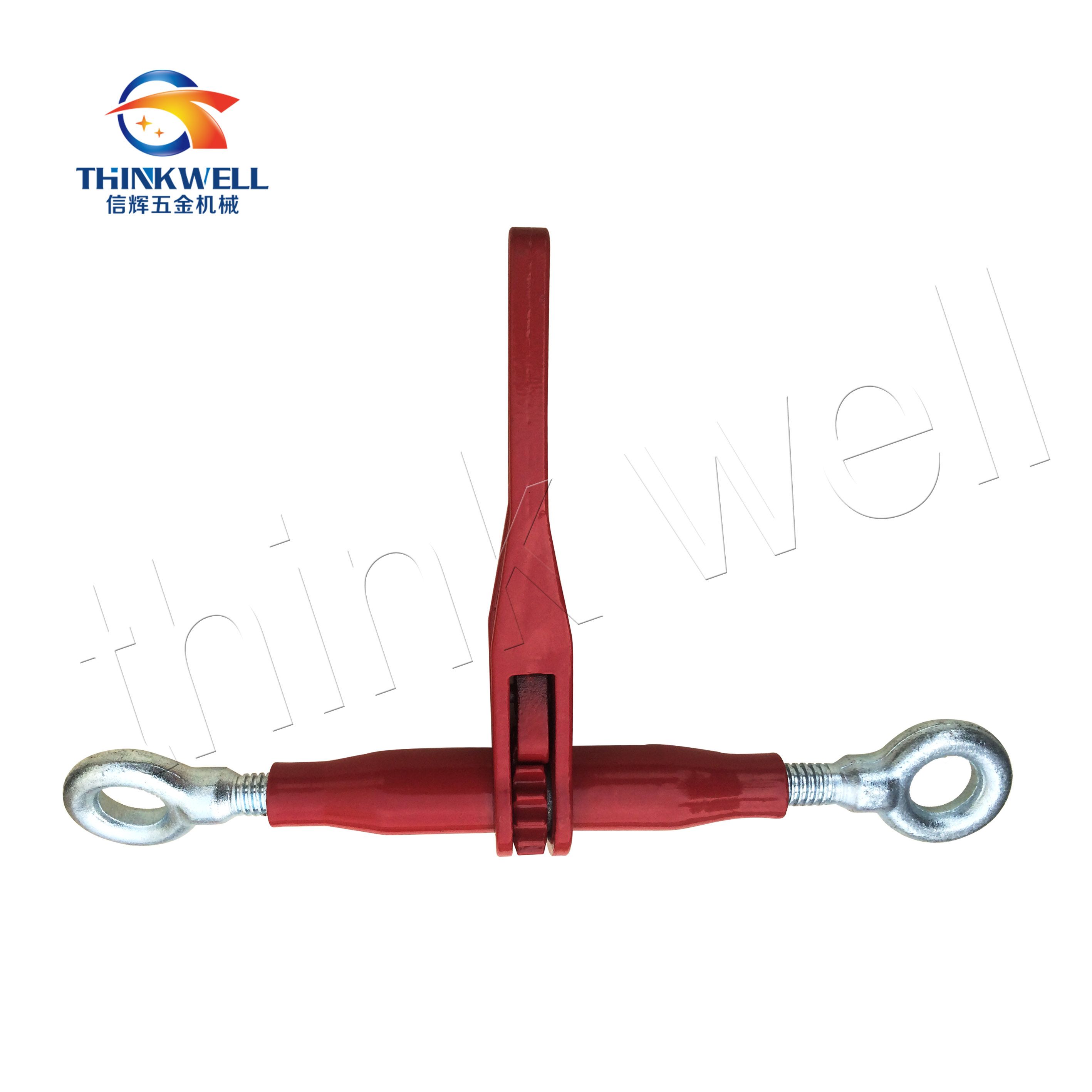 Forged Handle Red Color Ratchet Load Binder Without Hook