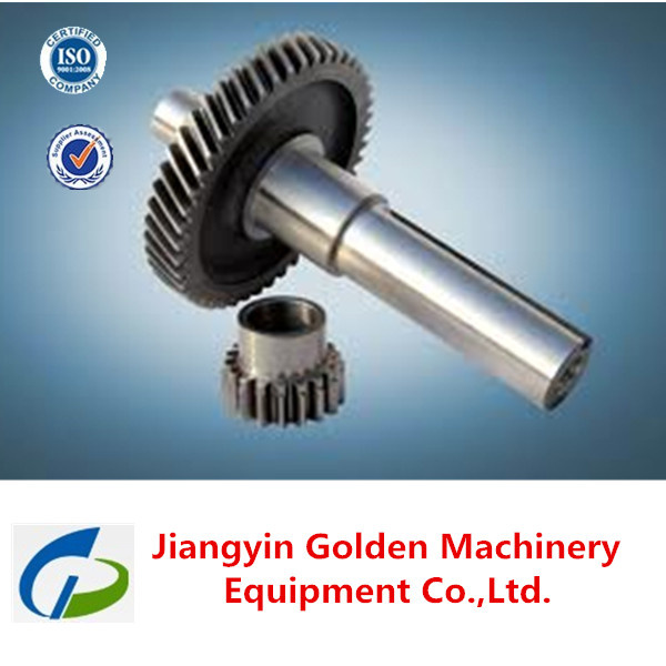 Q235B/Q345b Forging Spur Gear Shaft