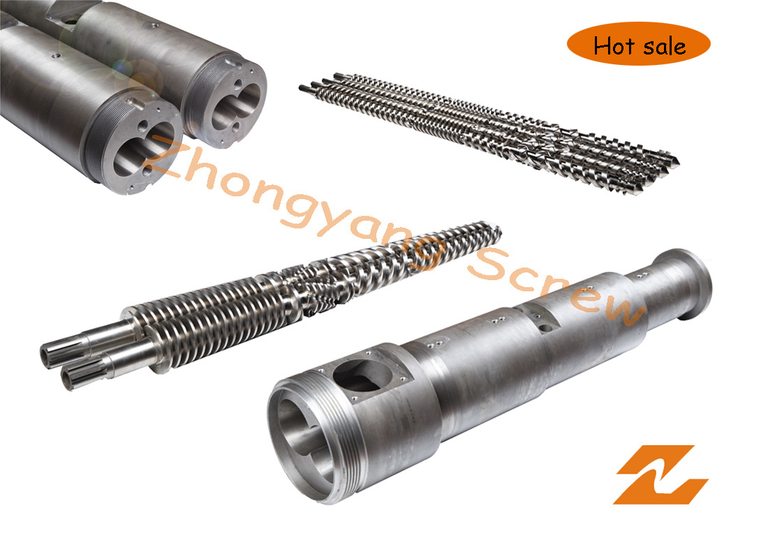 Conical Twin Screw Barrel for PVC Granule Sheet Profile Pipe Extrusion Screw Barrel