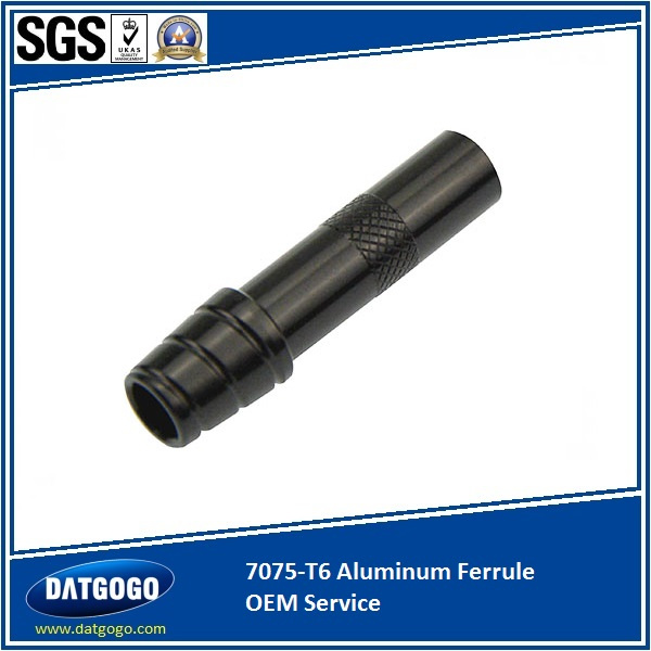 7075-T6 Aluminum Ferrule with China OEM Service