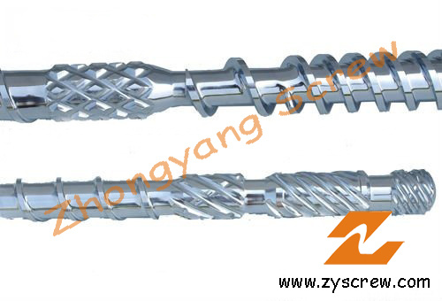 Plastic Recycle Machinery Bimetallic Single Screw Barrel for Molding Machine