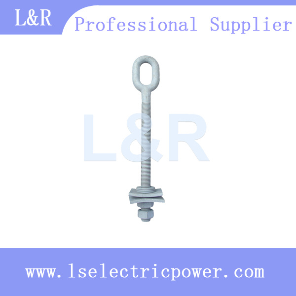 Long Eye Bolts with Washer and Nut