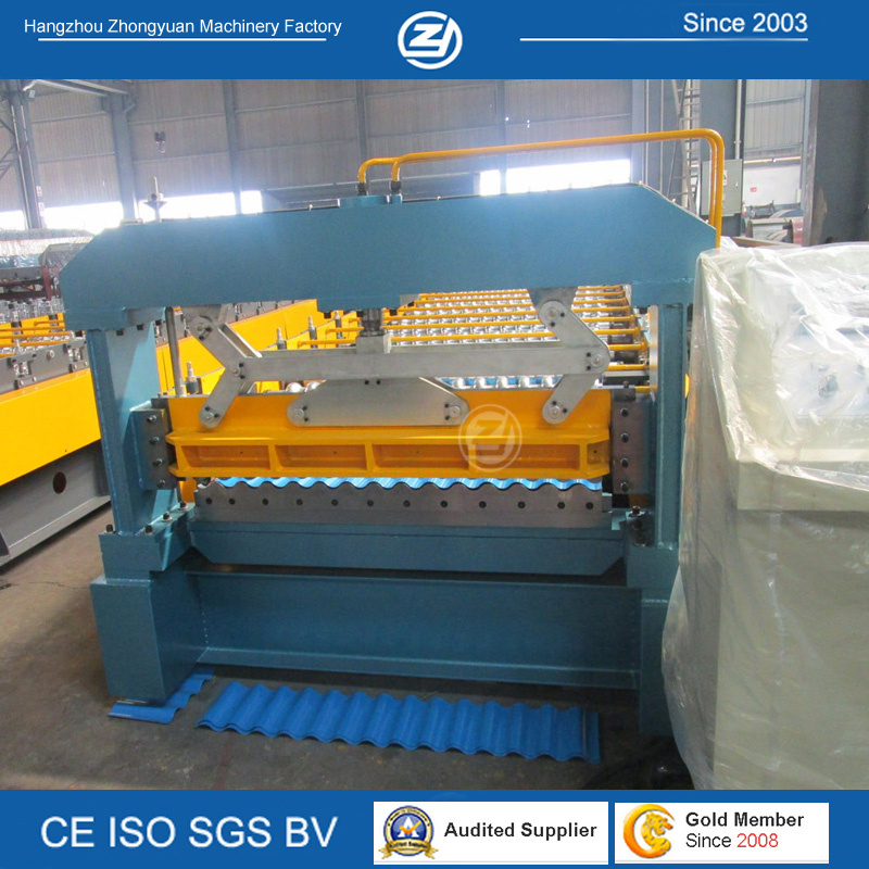 Glazed Steel Roof Panel Forming Machine