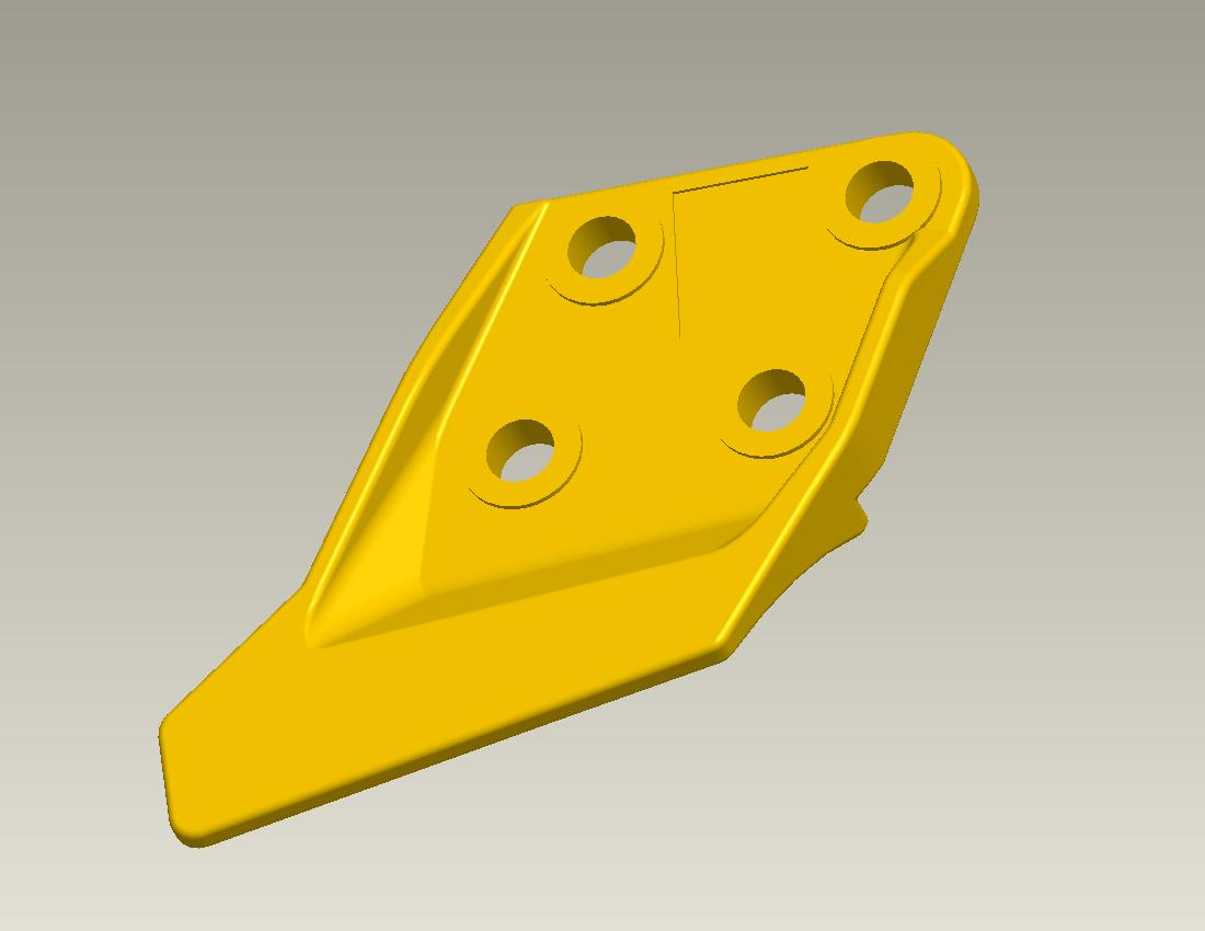 Bucket Side Cutter, Komatsu Excavator PC100 Side Cutter (PC100LH/RH)