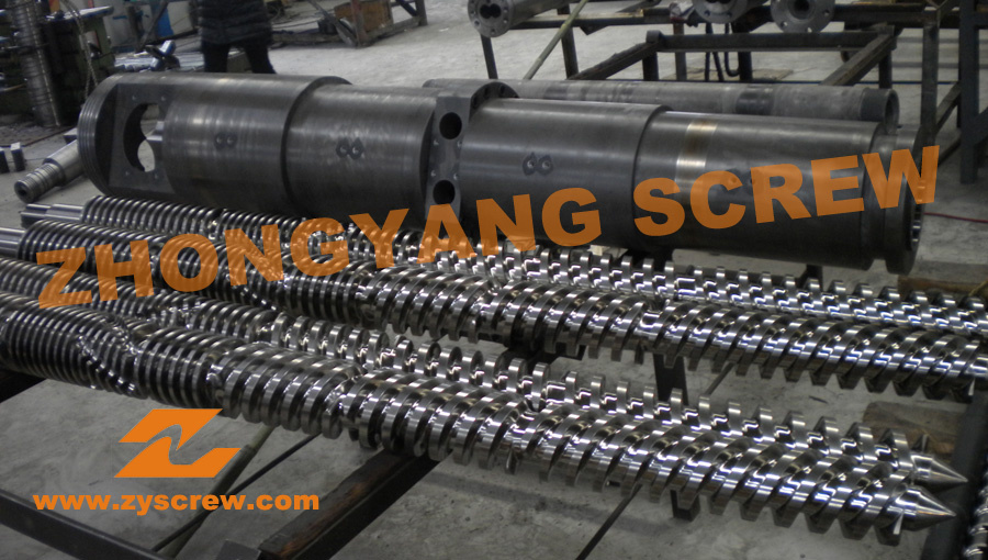 WPC Sheet Profile Conical Twin Screw and Barrel