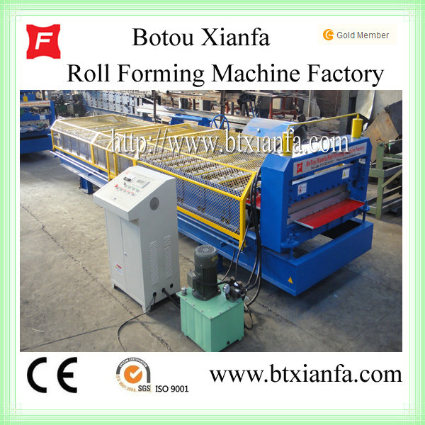 Crimped Steel Roof Panel Botou Roll Forming Machine