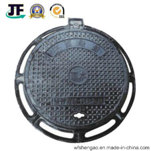 Double Sealed Sand Casting Manhole Cover with Coating Service