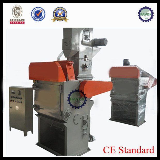 Q324 Rubber Apron Type Shot Blasting Machine