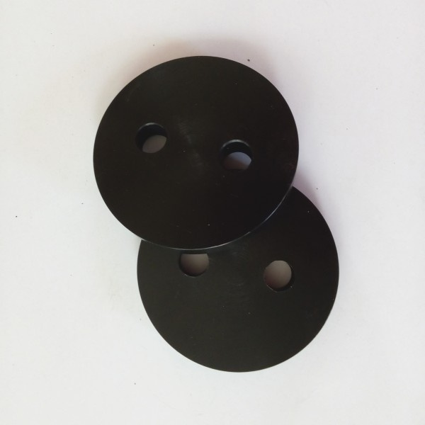 High Precision Stainless Steel Black Coating Flange