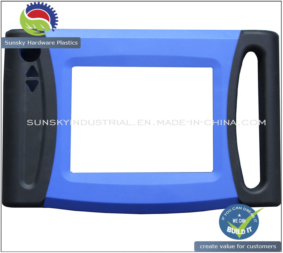 2 Shot Molding Plastic Case for Bingo Game (PL18021)