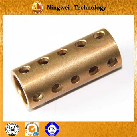 Alpha Bronze Flute, Rail Transit Parts, Copper Alloy Investment Casting