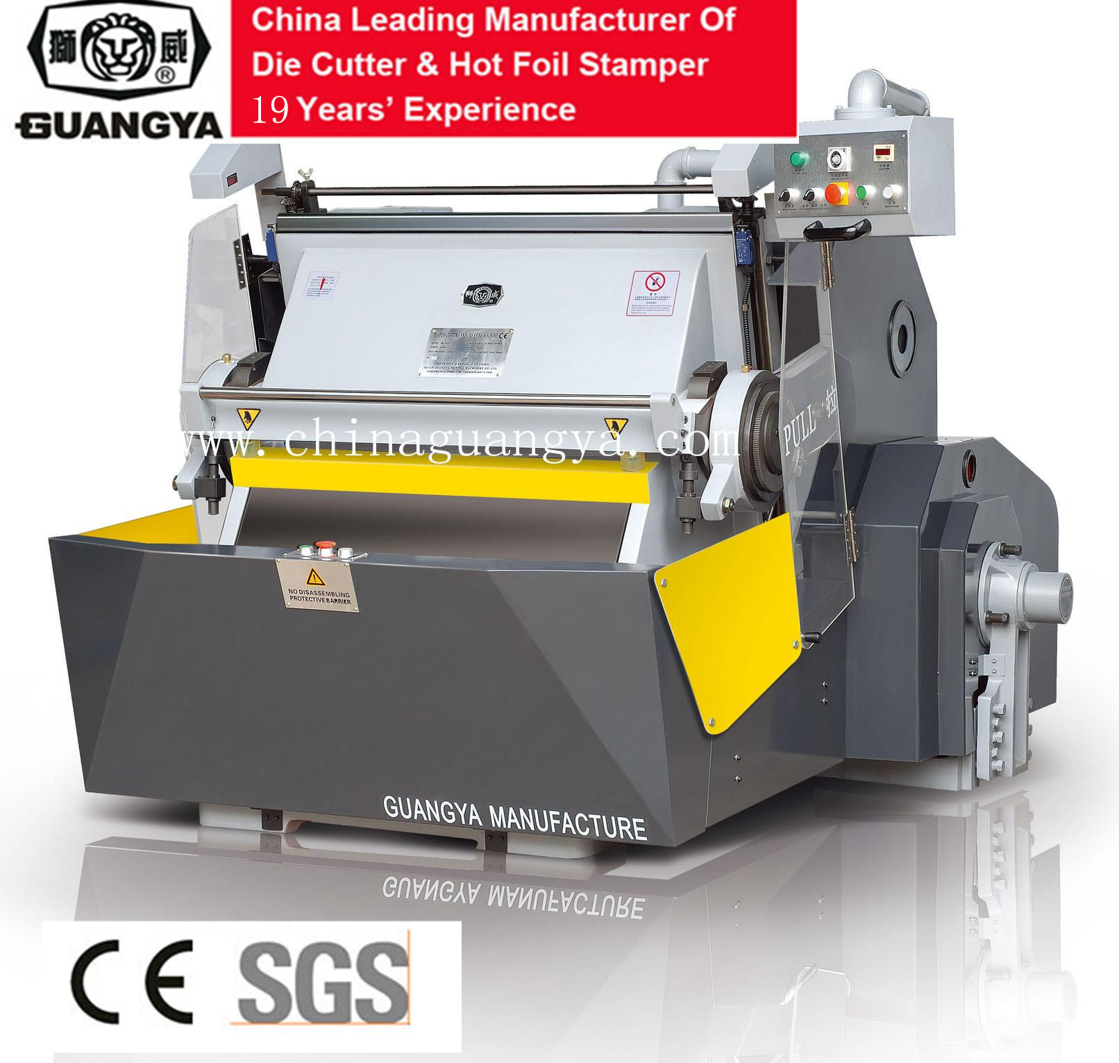 Semi-Automatic Die Cutting with Creasing Machine (ML-101D)