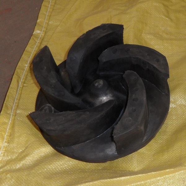 5 Vane Open Impeller Rubber (NP-AH(R))