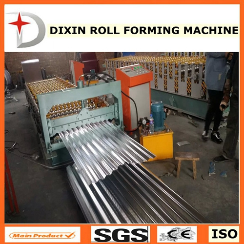 Dx 850 Corrugated Galvanized Roofing Sheet Roll Forming Machine