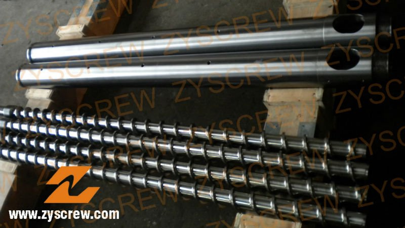 Bimetallic Screw Barrel Manufacturer PE Film Profile Pipe Extrusion Screw Barrel